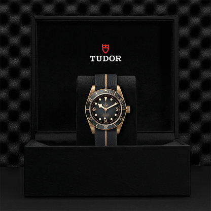Black Bay Bronze 43mm - Slate Grey on Fabric Strap