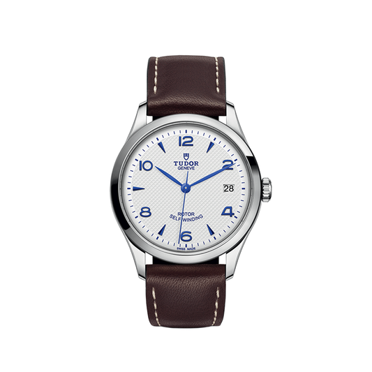 1926 36mm - Opaline on Leather Strap