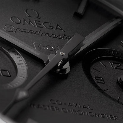 Speedmaster Dark Side of the Moon Black Ceramic 44.25mm - Full Black on Rubber Strap