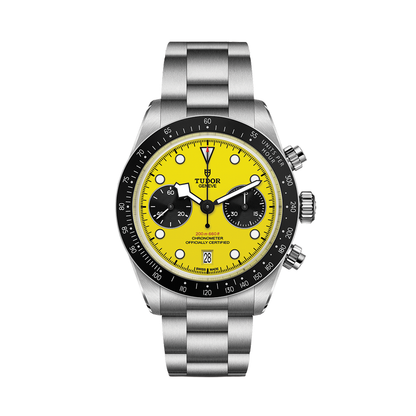 Black Bay Chrono 39mm - Yellow on Bracelet