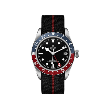 Black Bay GMT 41mm - Black on Fabric Strap