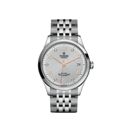 1926 36mm - Silver, Diamond-Set on Bracelet