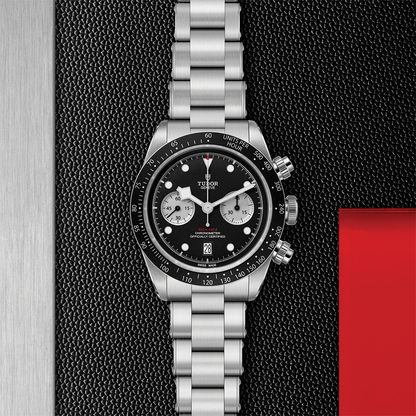 Black Bay Chrono 41mm - Black on 3-Link Bracelet