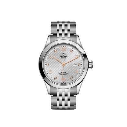 1926 28mm - Silver, Diamond-Set on Bracelet