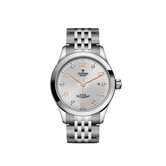 1926 28mm - Silver, Diamond-Set on Bracelet