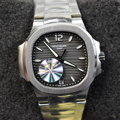 PATEK Nautilus 35mm Silver Black Dial