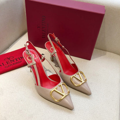 Valentino Slingback Pump 70mm Sheepskin