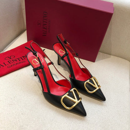 Valentino Slingback Pump 70mm Sheepskin