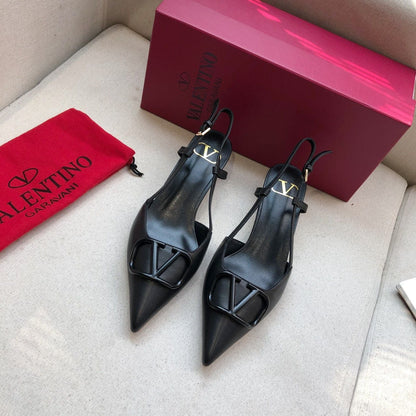 Valentino Slingback Pump 40mm Sheepskin