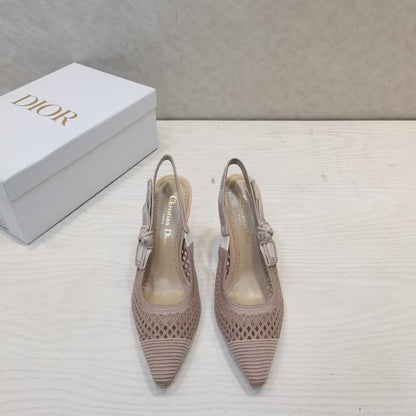 CD 25 J'Adior Slingback Heel Mesh and Leather 237890