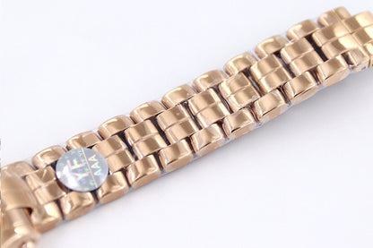 Happy Sport 36mm Pink Gold White Dial