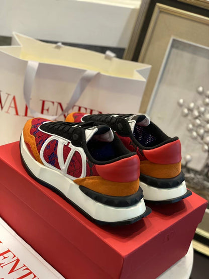Lace And Mesh Lacerunner Sneaker In Colorful 994619