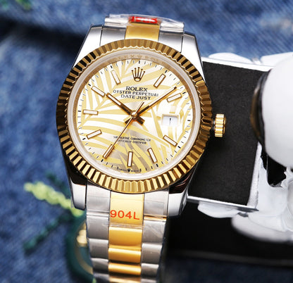 Rolex Datejust 41mm Gold Silver