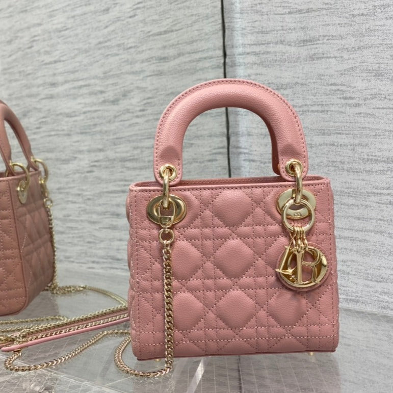 mini lady 17 sakura calfskin ghw