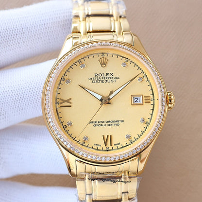 Rolex Datejust 40mm Gold Diamond