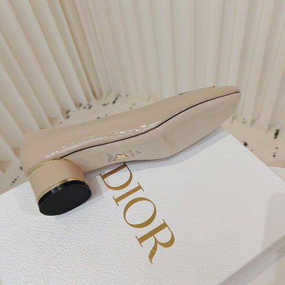 Miss Dior Pump 40mm In Beige Cowhide 111364