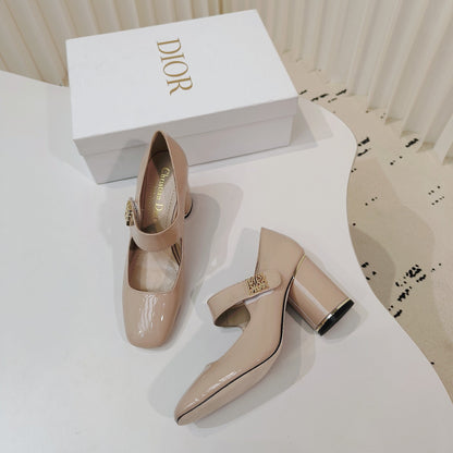 Miss Dior Pump 85mm In Beige Cowhide 111355