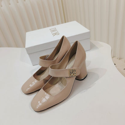 Miss Dior Pump 85mm In Beige Cowhide 111355
