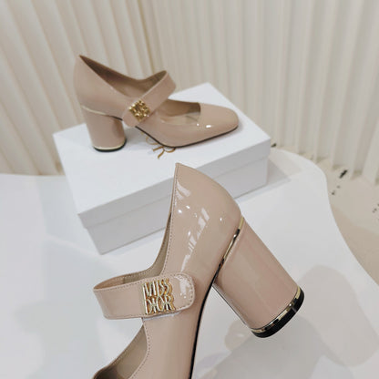 Miss Dior Pump 85mm In Beige Cowhide 111355
