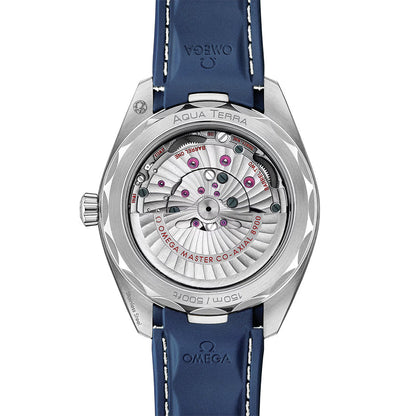 Seamaster Aqua Terra 150M 41mm - Blue on Rubber Strap