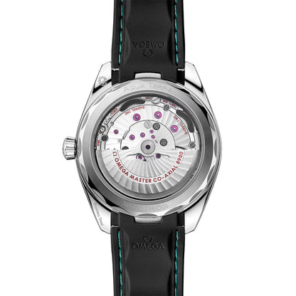 Seamaster Aqua Terra 150M 41mm - Turquoise on Rubber Strap
