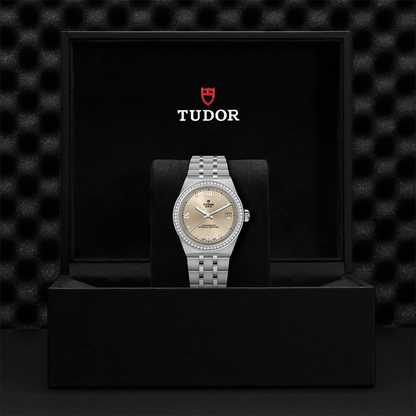 TUDOR Royal 36mm - Ivory, Diamond-Set on Bracelet