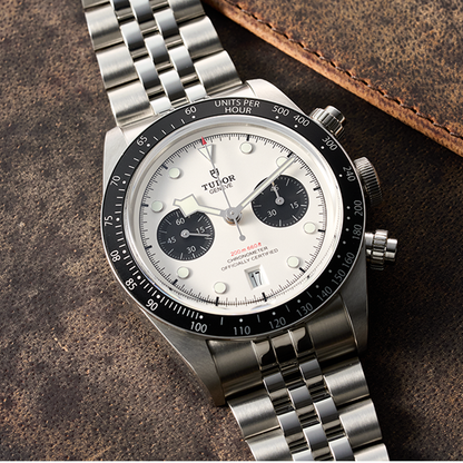 Black Bay Chrono 41mm - Opaline on 5-Link Bracelet