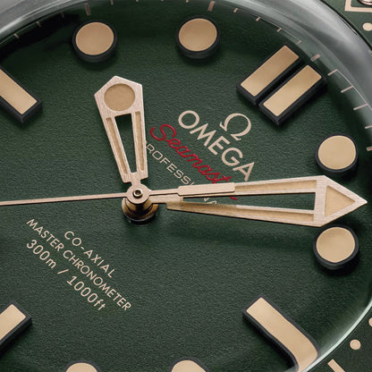 Seamaster Diver 300M Titanium and Bronze Gold 42mm - Green on Bracelet