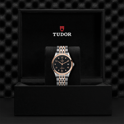 1926 Two-Tone 36mm - Black, Diamond-set on Bracelet