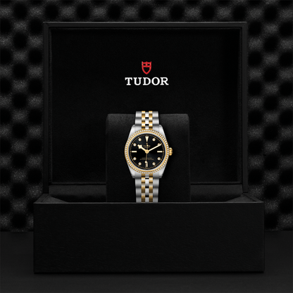 Black Bay One S&G 31mm - Black, Diamond-Set, Diamond Bezel on Bracelet