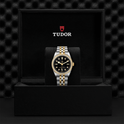Black Bay One S&G 36mm - Black, Diamond-Set and Diamond Bezel on Bracelet