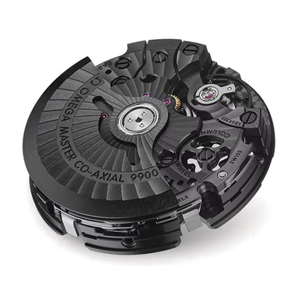 Speedmaster Dark Side of the Moon Black Ceramic 44.25mm - Full Black on Rubber Strap