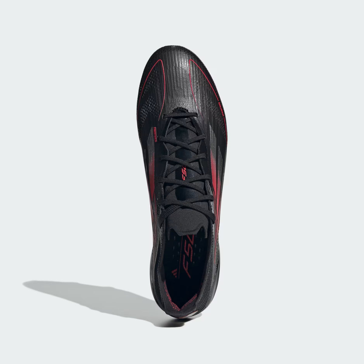 F50 Elite FG Laced Black/Red