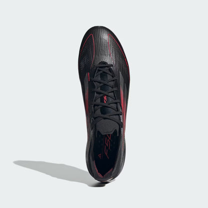 F50 Elite FG Laced Black/Red