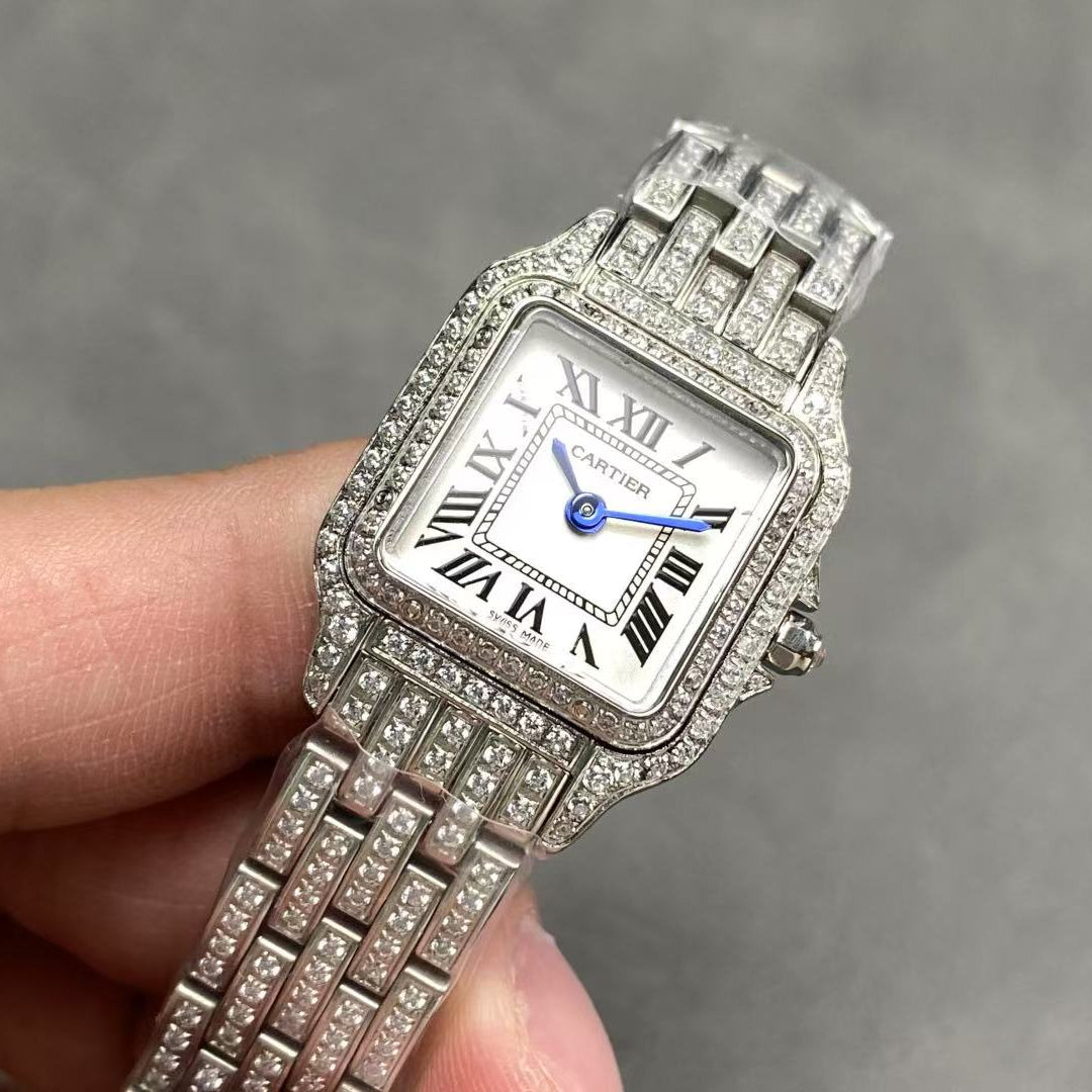 Cartier Panthère de Cartier Medium White Gold 415 Diamonds