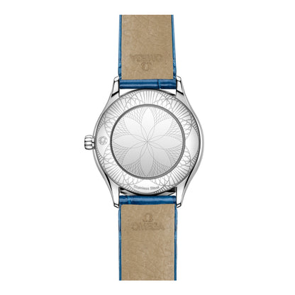 De Ville Mini Trésor Diamond Quartz 26mm - White on Strap