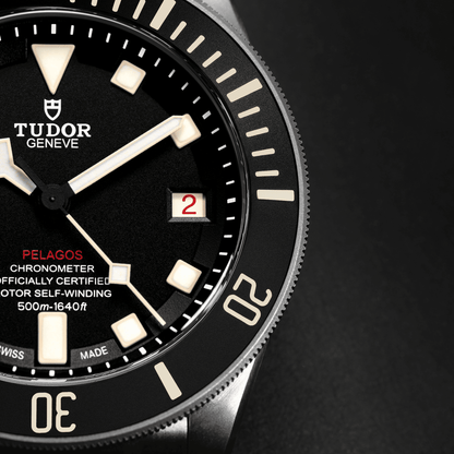 Pelagos LHD Titanium 42mm - Black on Bracelet w/ Extra Rubber Strap