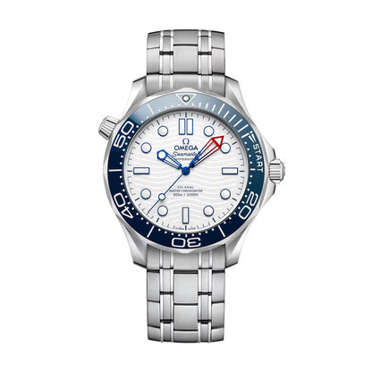 Seamaster Diver 300M America's Cup 42mm - White on Bracelet