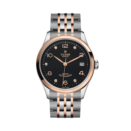 1926 Two-Tone 36mm - Black, Diamond-set on Bracelet