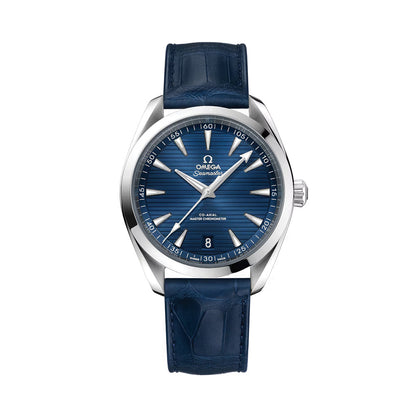 Seamaster Aqua Terra 150M 41mm - Blue on Leather Strap