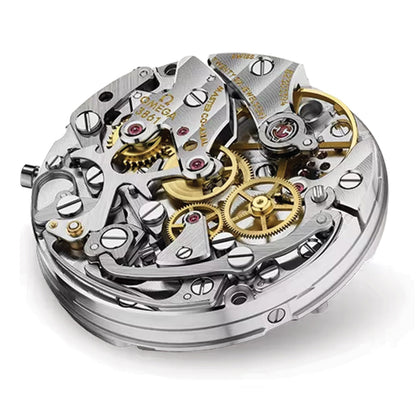 Speedmaster Moonwatch Professional Steel Moonshine Gold 42mm ‑ Silver on Bracelet