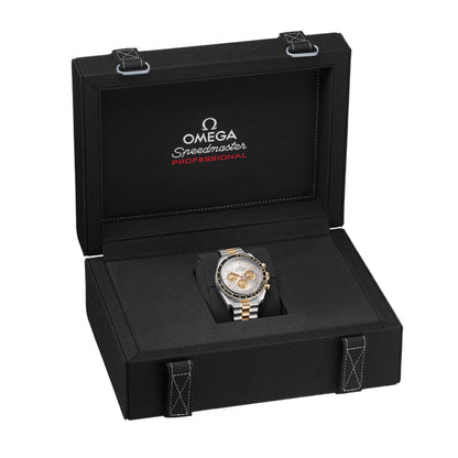Speedmaster Moonwatch Professional Steel Moonshine Gold 42mm ‑ Silver on Bracelet