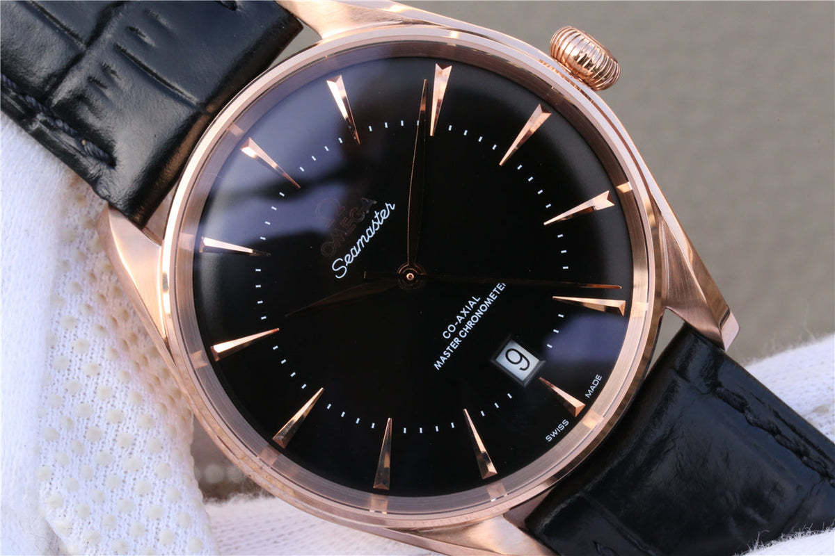 SEAMASTER CITY EDIZICNE VENEZIA 40MM ROSE GOLD BLACK DIAL