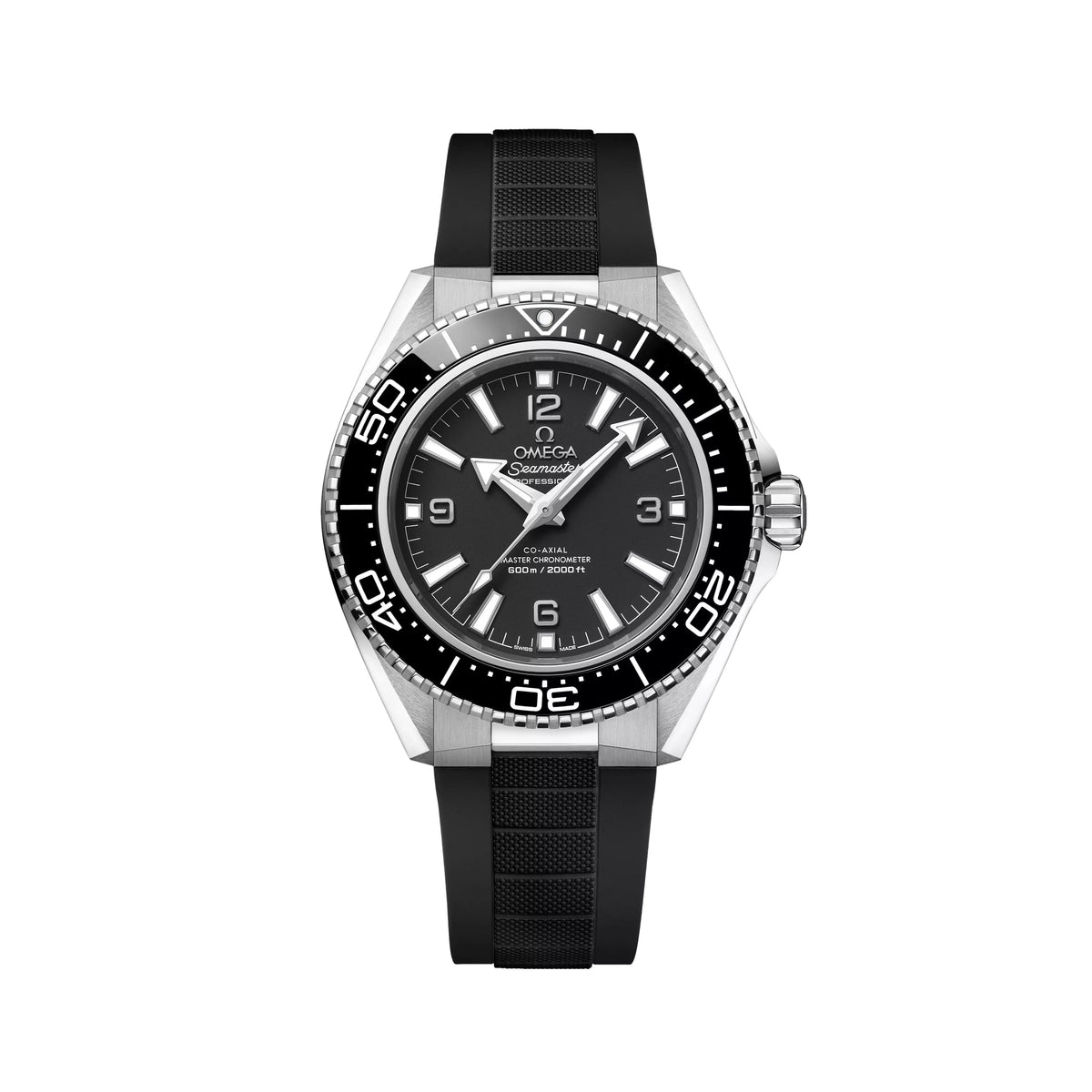 Seamaster Planet Ocean 600M 42mm - Black on Rubber Strap