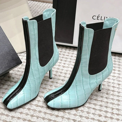 Chanel 2026 Boots 85mm Patent Calfskin 930660