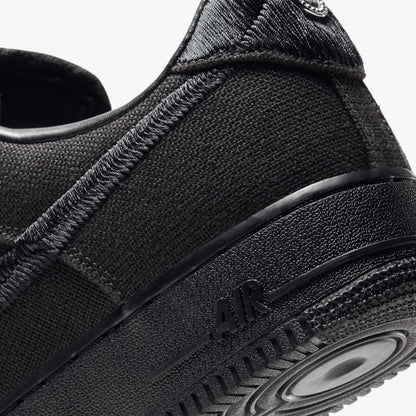 Nike x Stussy Air Force 1 Low Triple Black