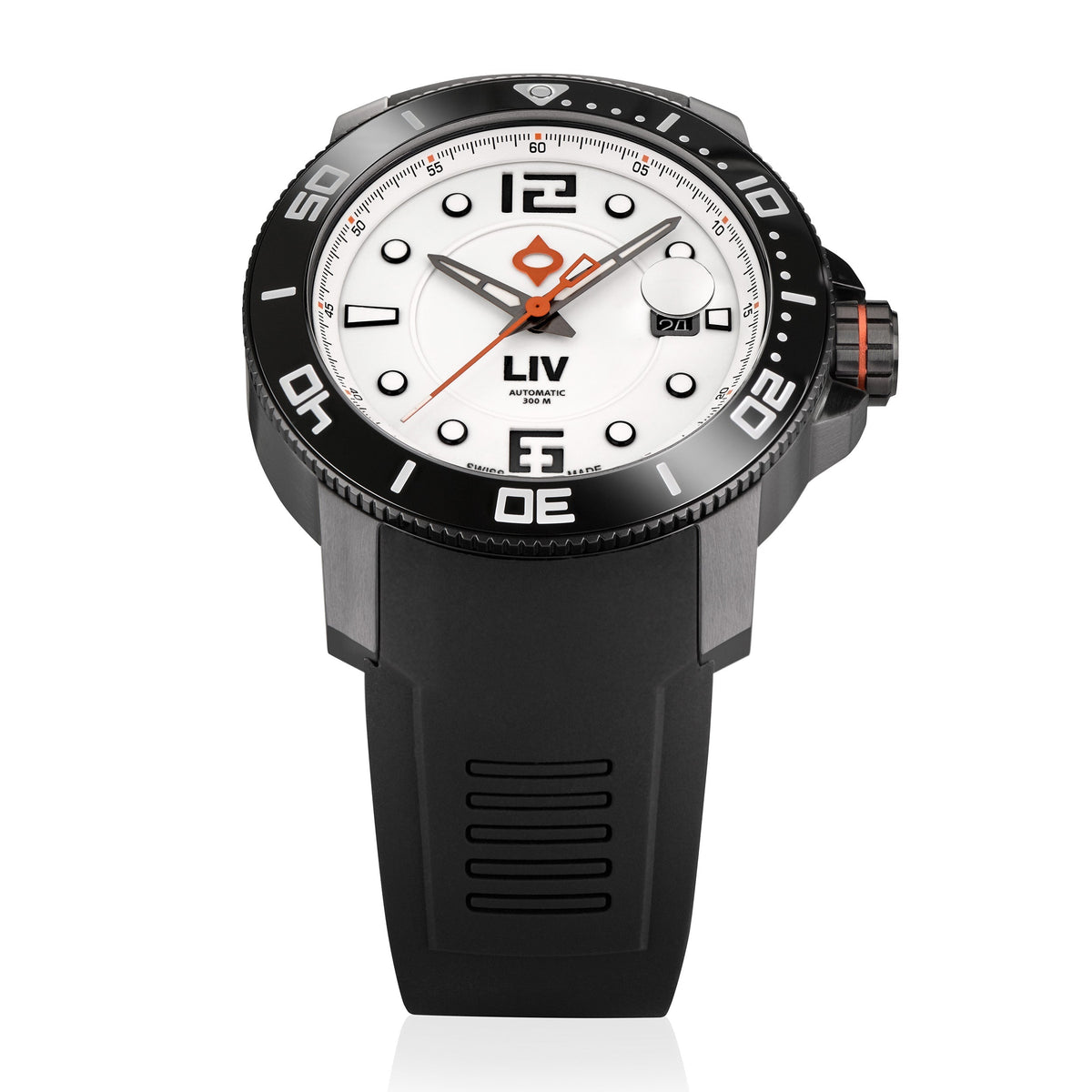 GX-Diver's 44mm Black Full Lume