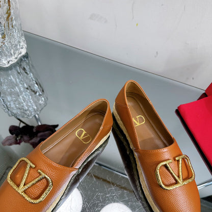 Vlogo Signature Loafer Brown Leather
