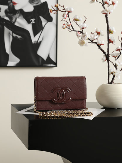 Chanel 2026 Wallet on Chain 19cm Lambskin