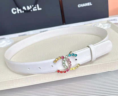 Chanel 2026 Multi-Colored Crystals Belt 30mm 210283